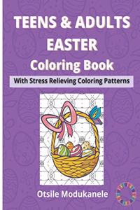 Teens & Adults Easter Coloring Book