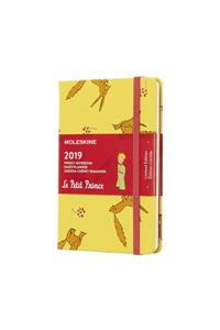 2019 Moleskine Petit Prince Limited Edition Notebook Yellow Pocket Weekly 12-month Diary