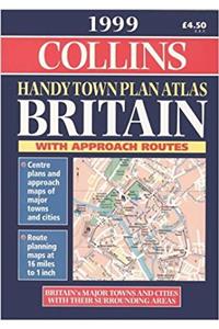 1999 Handy Town Plan Atlas Britain
