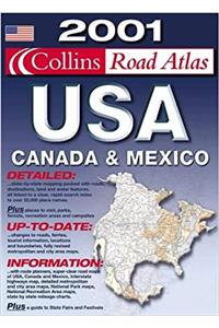 2001 Collins Road Atlas USA, Canada and Mexico