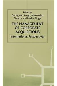 Management of Corporate Acquisitions