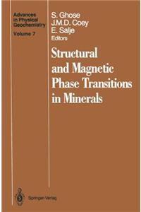 Structural and Magnetic Phase Transitions in Minerals