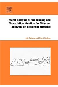 Fractal Analysis of the Binding and Dissociation Kinetics for Different Analytes on Biosensor Surfaces