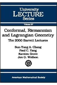 Conformal, Riemannian and Lagrangian Geometry