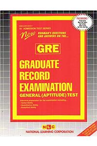 Graduate Record Examination-General (Aptitude) Test (Gre)