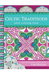 Celtic Traditions adult coloring book