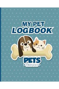 My Pet LogBook Pets friendly