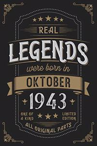 Real Legends were born in Oktober 1943