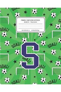 Primary Composition Notebook Grades K-2 Story Journal S