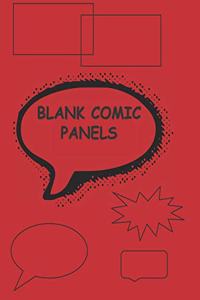 Blank Comic Book Panels