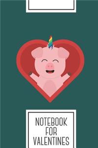 Notebook for Valentines