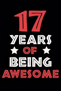 17 Years Of Being Awesome