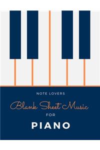 Blank Music Sheets For Piano