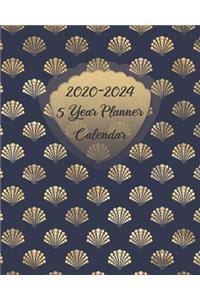 2020-2024 5 Year Planner Calendar