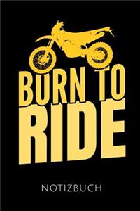 Born to Ride Notizbuch