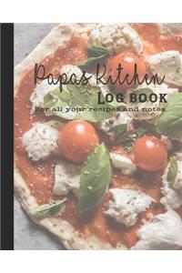 Papas Kitchen Log Book