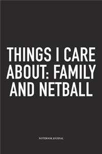 Things I Care About