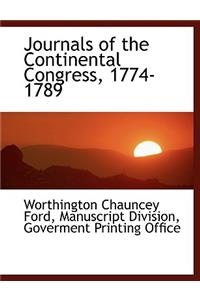 Journals of the Continental Congress, 1774-1789