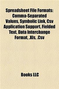 Spreadsheet File Formats