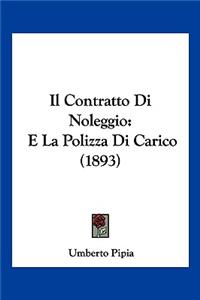 Il Contratto Di Noleggio