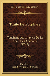 Traite De Porphyre