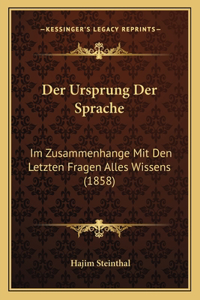 Ursprung Der Sprache