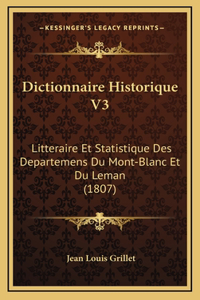 Dictionnaire Historique V3