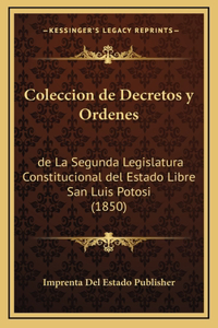 Coleccion de Decretos y Ordenes