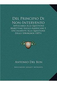 Del Principio Di Non-Intervento