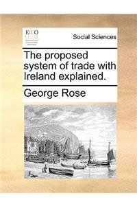 Proposed System of Trade with Ireland Explained.