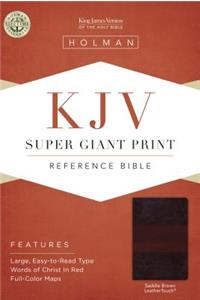 Super Giant Print Reference Bible-KJV