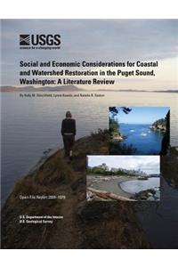 Social and Economic Considerations for Coastal and Watershed Restoration in the Puget Sound, Washington