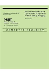 NIST Special Publication 800-38F Recommendation for Block Cipher Modes of Operation