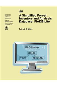 Simplified Forest Inventory and Analysis Database