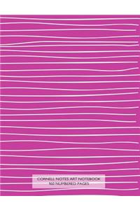 Cornell Notes Inspirational Notebook 160 Numbered Pages