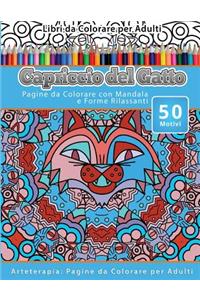 Libri da Colorare per Adulti Capriccio del Gatto