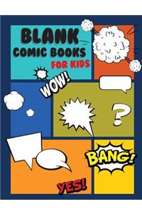 Blank Comic Book For Kids