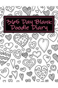 365 Day Blank Doodle Diary