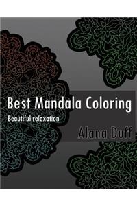 Best Mandala Coloring Book (Beautiful relaxation)