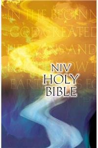 NIV, Outreach Bible, Paperback, Orange/Blue