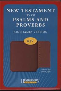New Testament with Psalms and Proverbs-KJV-Magnetic Closure
