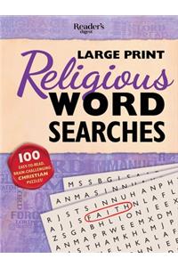 Reader's Digest Large Print Religious Word Search