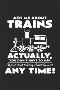Ask me about trains