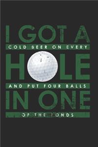 Funny Golfing Notebook - Player Journal Planner