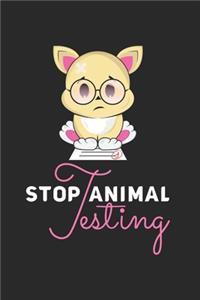 Stop Animal Testing Funny Cute Gift Against Abuse