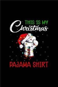 Boxing Santa Hat Xmas Lights This Is My Christmas Pajama