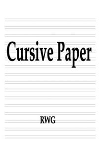 Cursive Paper