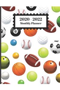 2020-2022 Monthly Planner