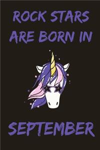 Rock Stars Are Born In September