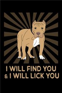 I Will Find You & I Will Lick You